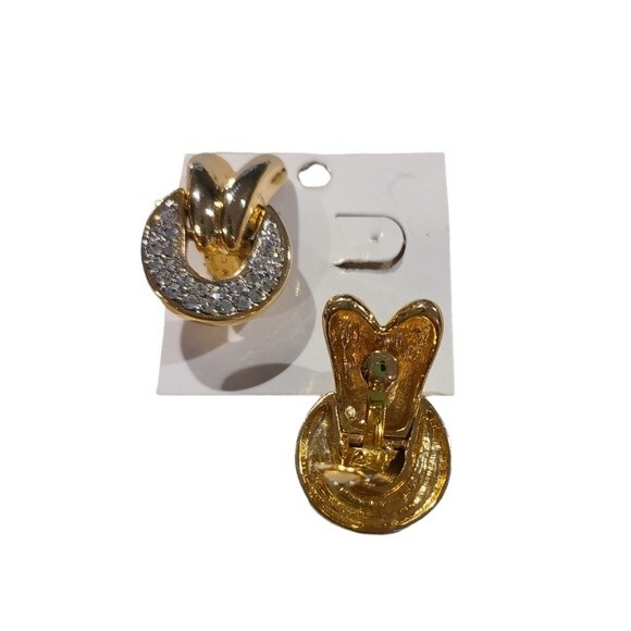 Vintage Door Knocker Clip-on Earrings - Picture 5 of 5